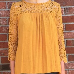 Mustard Blouse